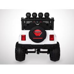 Voiture Electrique 2 Places Enfant 180W 4x4 Jeep - Blanc