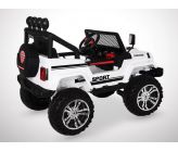 Voiture Electrique 2 Places Enfant 180W 4x4 Jeep - Blanc