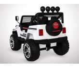 Voiture Electrique 2 Places Enfant 180W 4x4 Jeep - Blanc