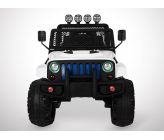 Voiture Electrique 2 Places Enfant 180W 4x4 Jeep - Blanc