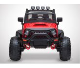 Voiture Electrique 2 Places Enfant 80W 4x4 Big Rock - Rouge