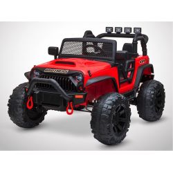 Voiture Electrique 2 Places Enfant 80W 4x4 Big Rock - Rouge