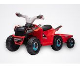 Quad Electrique 25W Enfant Bison - Rouge