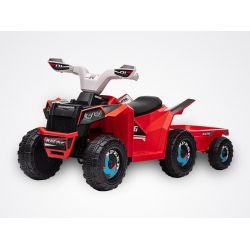 Quad Electrique 25W Enfant Bison - Rouge