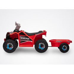 Quad Electrique 25W Enfant Bison - Rouge