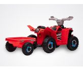 Quad Electrique 25W Enfant Bison - Rouge