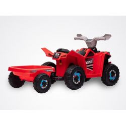 Quad Electrique 25W Enfant Bison - Rouge