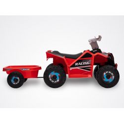 Quad Electrique 25W Enfant Bison - Rouge