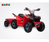 Quad Electrique 25W Enfant Bison - Rouge