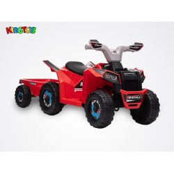 Quad Electrique 25W Enfant Bison - Rouge