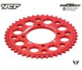 Red Rear Sprocket CNC YCF 420 (41, 43, 45 teeth)