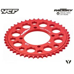 Red Rear Sprocket CNC YCF 420 (41, 43, 45 teeth)