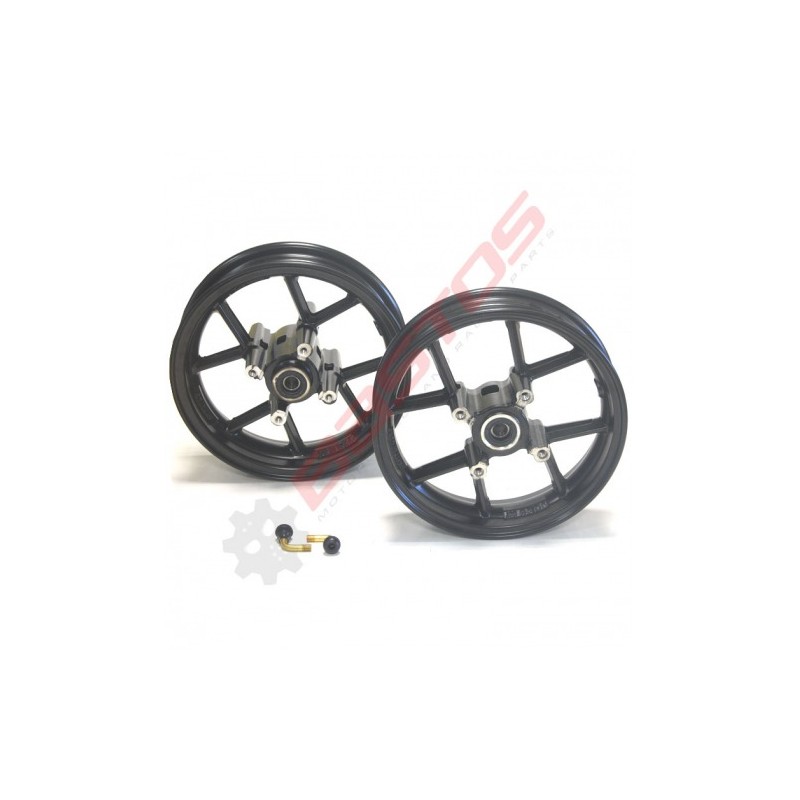 Set de jantes aluminium Supermotard -10"