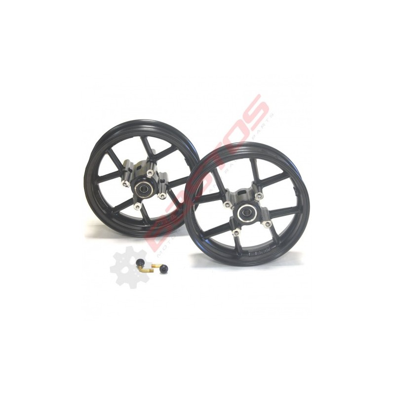 Set de jantes aluminium Supermotard -10"