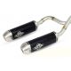 Ligne d\'échappement double sorties Scalvini Inox - CRF110
