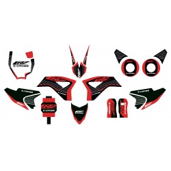 Kit de decoração vermelho -...