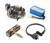 Complete Set Racing Universal Magneto + Spark + Coil Line + CDI