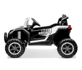 Buggy électrique enfant 1 Place + Télécommande 12V 4x25Watt  UTV-MX - Blanc