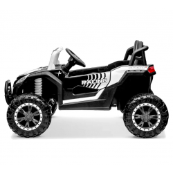 Buggy électrique enfant 1 Place + Télécommande 12V 4x25Watt  UTV-MX - Blanc