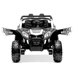 Buggy elettrico bambini + Telecomando 1 posto 12V 4x25Watt UTV-MX - Bianco