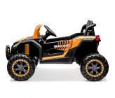 Buggy électrique enfant 1 Place + Télécommande 12V 4x25Watt  UTV-MX - Gold