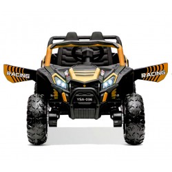 Buggy électrique enfant 1 Place + Télécommande 12V 4x25Watt  UTV-MX - Gold