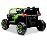 Buggy électrique enfant 1 Place + Télécommande 12V 4x25Watt  UTV-MX - Vert