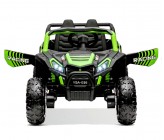 Buggy électrique enfant 1 Place + Télécommande 12V 4x25Watt  UTV-MX - Vert