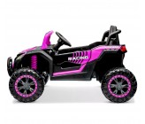 Buggy électrique enfant 1 Place + Télécommande 12V 4x25Watt  UTV-MX - Rose