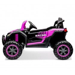 Buggy électrique enfant 1 Place + Télécommande 12V 4x25Watt  UTV-MX - Rose