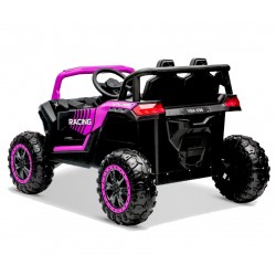 Buggy électrique enfant 1 Place + Télécommande 12V 4x25Watt  UTV-MX - Rose