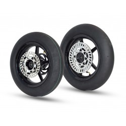 Pack de roue Supermotard 12"/12" Baton (Axe Ø15mm)