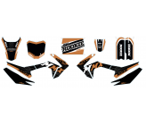 Kit décoration CRF110S - Rookie 125 - Orange