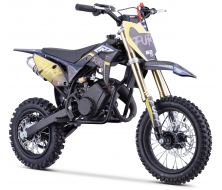 Pit Bike CRZ Fury Double Pot 60cc 2T 10&quot;/12&quot; - Jaune (2025)