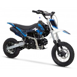 Dirt Bike Mini MX Rookie 110cc Semi-automatique 12"/10" - Bleu (2024)