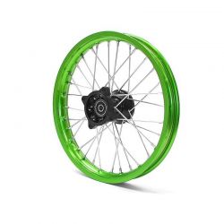 Jante avant Alu - 12" - Ø12mm - Vert