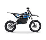 Dirt Bike elettrica NRJ 2000W 12"/14" - Blù