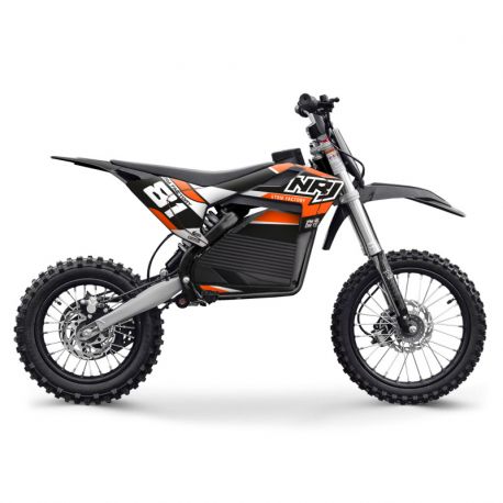 Dirt Bike électrique NRJ 2000W 12"/14" - Orange