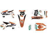 Kit décoration complet - KTM-L - Orange