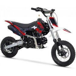Dirt Bike Mini MX Rookie 110cc Semi-automatique 12"/10" - Rouge (2024)