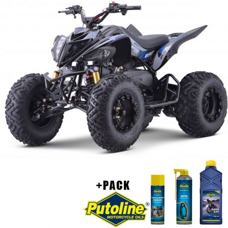 Quad CRZ 4T BULL - 200cc - Bleu