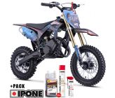 Pit Bike CRZ Fury Double Pot 60cc 2T 10"/12" - Bleu (2024)