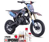Pit Bike CRZ Fury Double Pot 60cc 2T 10"/12" - Bleu (2024)