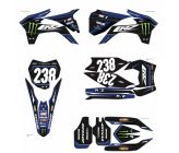 Kit decorativo completo - KTM-L - Blù