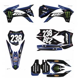 Kit decorativo completo - KTM-L - Blù