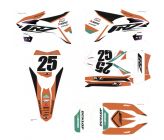 Kit décoration complet - KTM-L - Orange