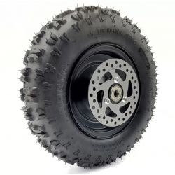 Roue avant complète - 10x4.00-6" - Pocket Quad thermique/électrique