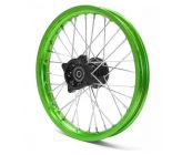 Cerchio anteriore - 14" - (Asse Ø12mm) - Verde