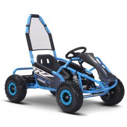 Karting Go Kart électrique - CRZ 1000W Racer - Bleu
