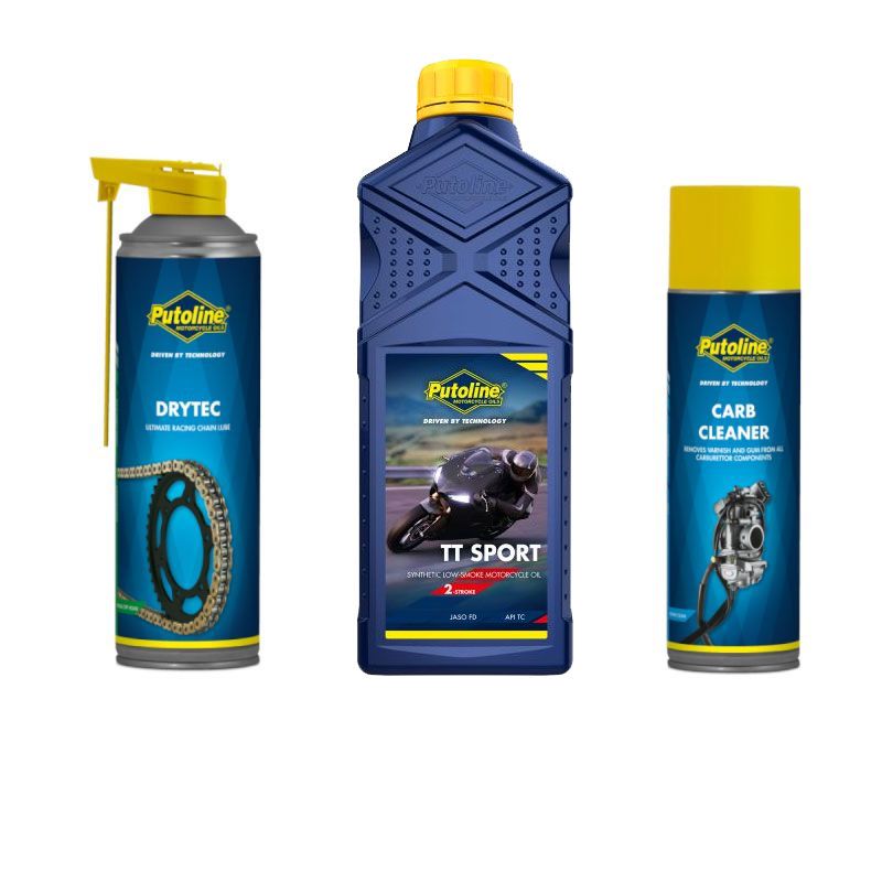 Pack Entretien 2T PUTOLINE (Moteur, Chaine, Carburateur)